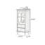 Armoire d'appoint Vintage