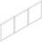 Wall-Mount Hutch Frosted Glass Door-106462763