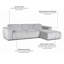 Romunda 3 Seater Sofa Bed-899942530