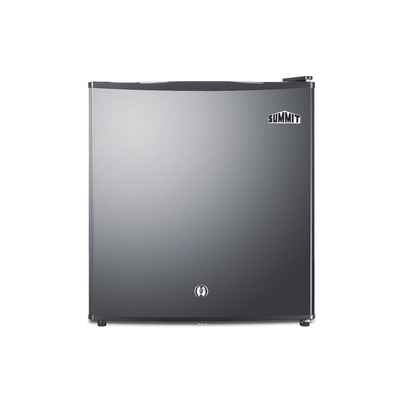 Summit Appliance 18" W Black Door In-Room Minibar, Stainless Steel