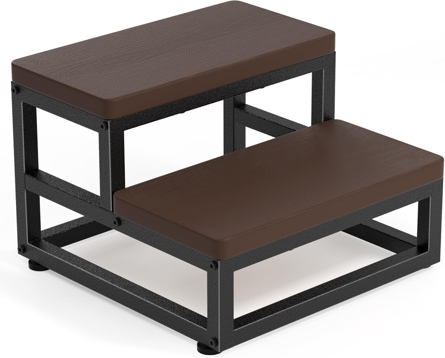 Wayfair Step Stool Ebern Designs 2-Step Waterproof HDPE Step Stools for Adults Kids ...