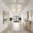 Abbiney 8 - Light Dimmable Sputnik Chandelier