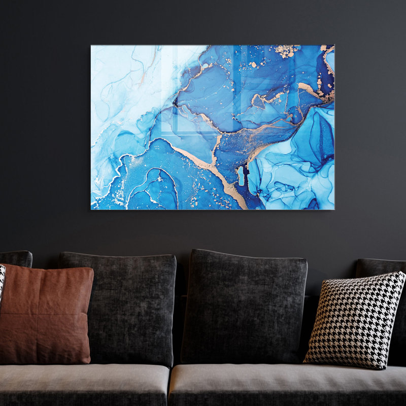 Peinture décorative en verre trempé, H 19,7 po x l 27,6 po