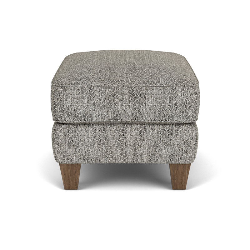 Repose-pieds standard carré de 28 po de largeur, Polypropylène / oléfine gris foncé