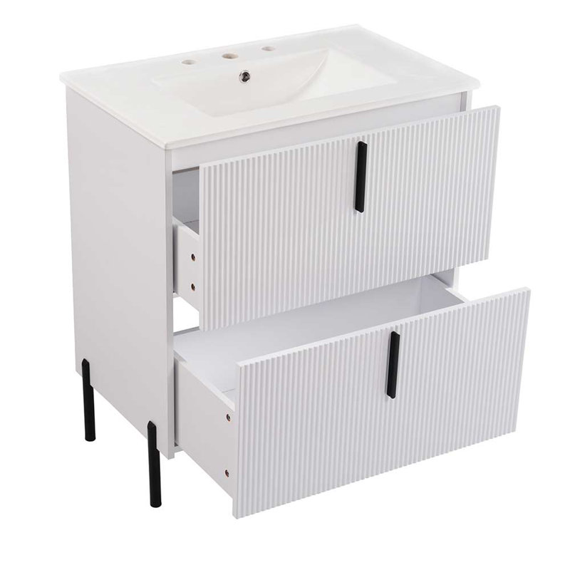 Bathroom Vanity, White