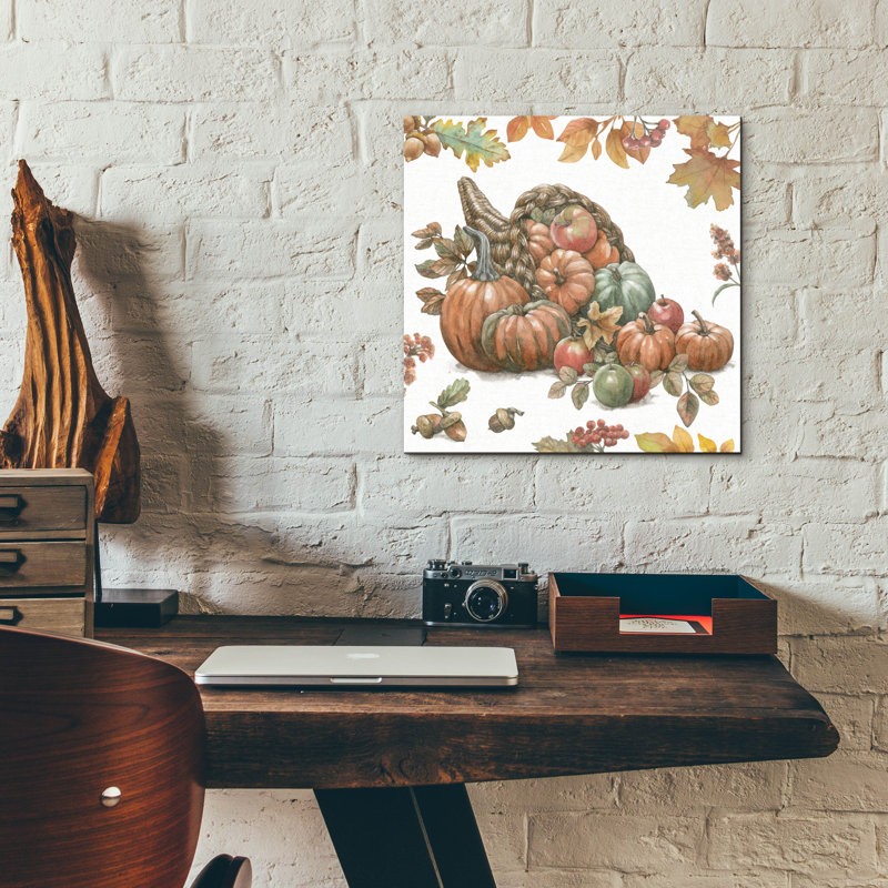 Art mural en verre «Bountouny Harvest» 3 po par Leslie Trimbach, H 12 po x l 12 po x P 0,13 po