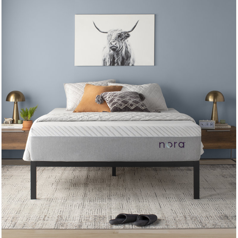 Nora 12" Medium Gel Memory Foam Mattress With Icy Cool Cover, King