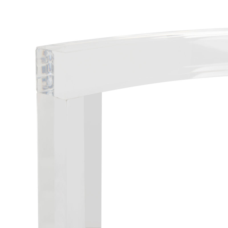 Jules 2 Tier Acrylic Bar Cart