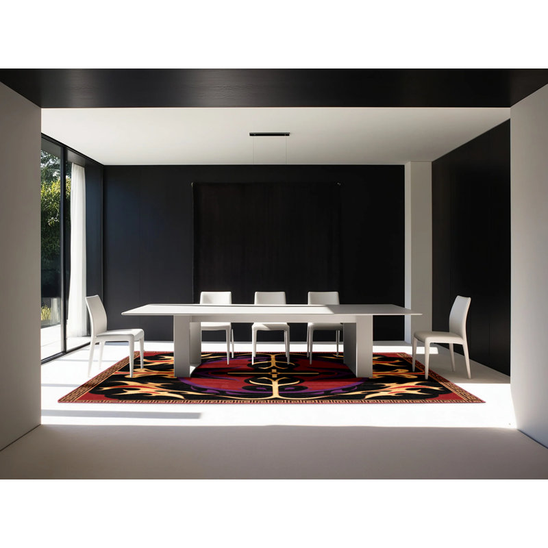 Luminous Fleur Rug, Square 6'