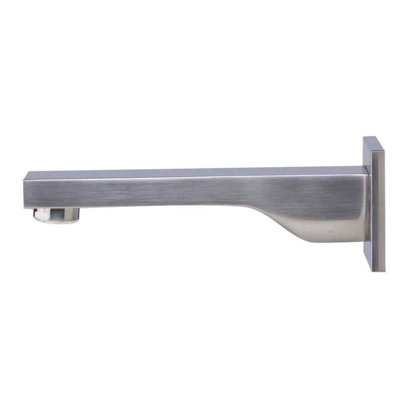 Wall Tub Spout, Brushed Nickel