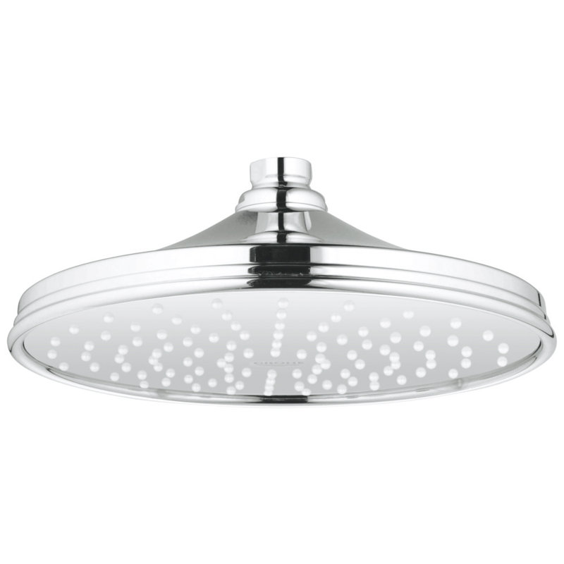 Pomme de douche fixe Rainshower ™, Chrome étoilé, 1,75 gallons par minute