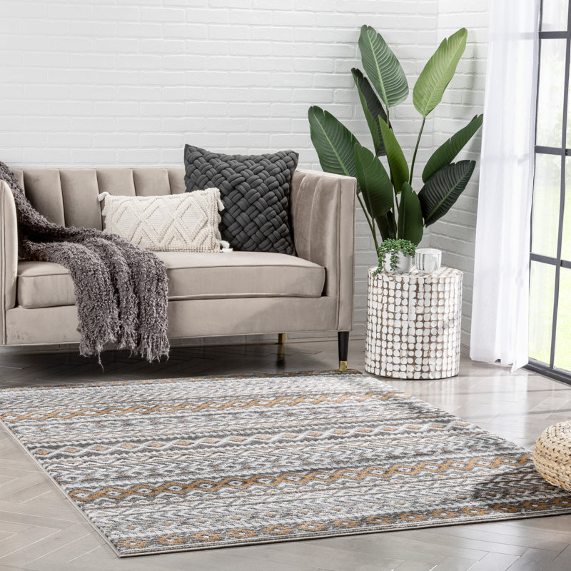 Moroccan Indoor Rug, Rectangle 3'11" x 5'3"