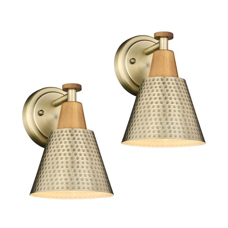 Mudge Armed Sconce, Brass