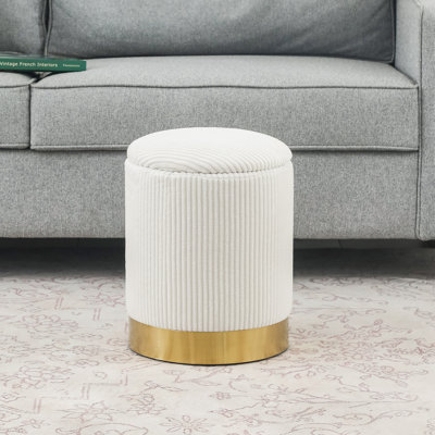 Round Storage stool by Mercer41