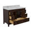 Ensemble de meuble-lavabo simple de 48 po Edber-1014448286-1014448287