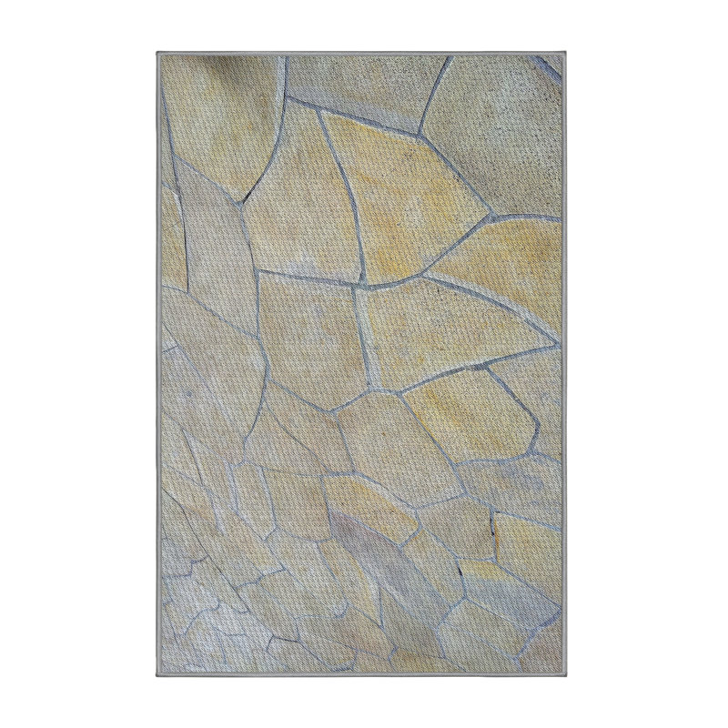 Tapis brun clair, Rectangle 5 pi x 7 pi