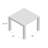 Rectangular and Square Extendable Outdoor Dining Table , 39 " W 39 " D-26540220