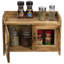 Wood Cabinet Shelving Rack