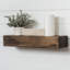 Tablette murale flottante en bois massif-1802048874