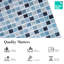 12" X 12" PVC Peel & Stick Mosaic Tile