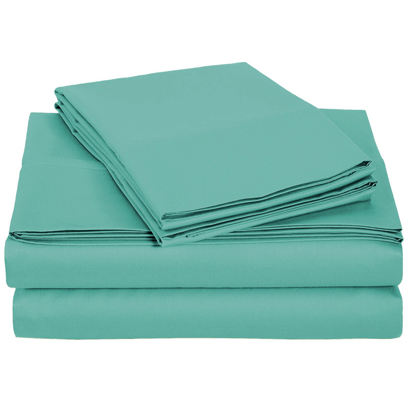 Billie-J Microfiber Sheet Set, Blue, Queen