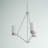 3 - Light Dimmable Geometric Chandelier-1259638049