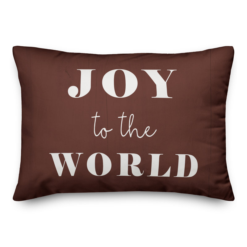 Coussin Joy To The World