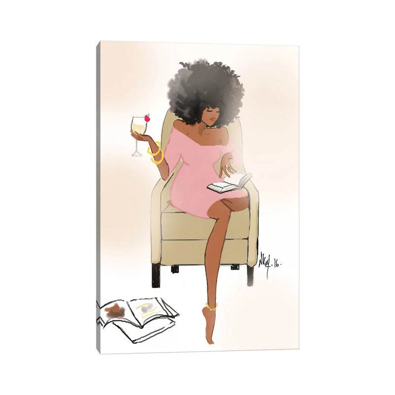 Sunday Night II by Nicholle Kobi - Print on Canvas, Wrapped Canvas, 20.32 cm H x 30.48 cm W