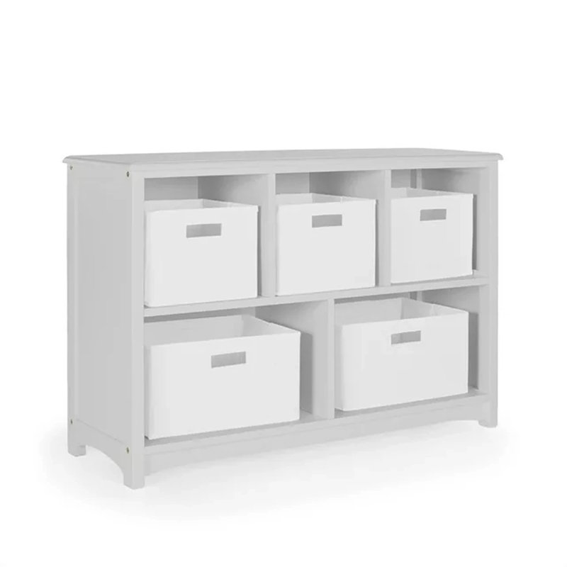 Classic Kids Bookcase, Gray