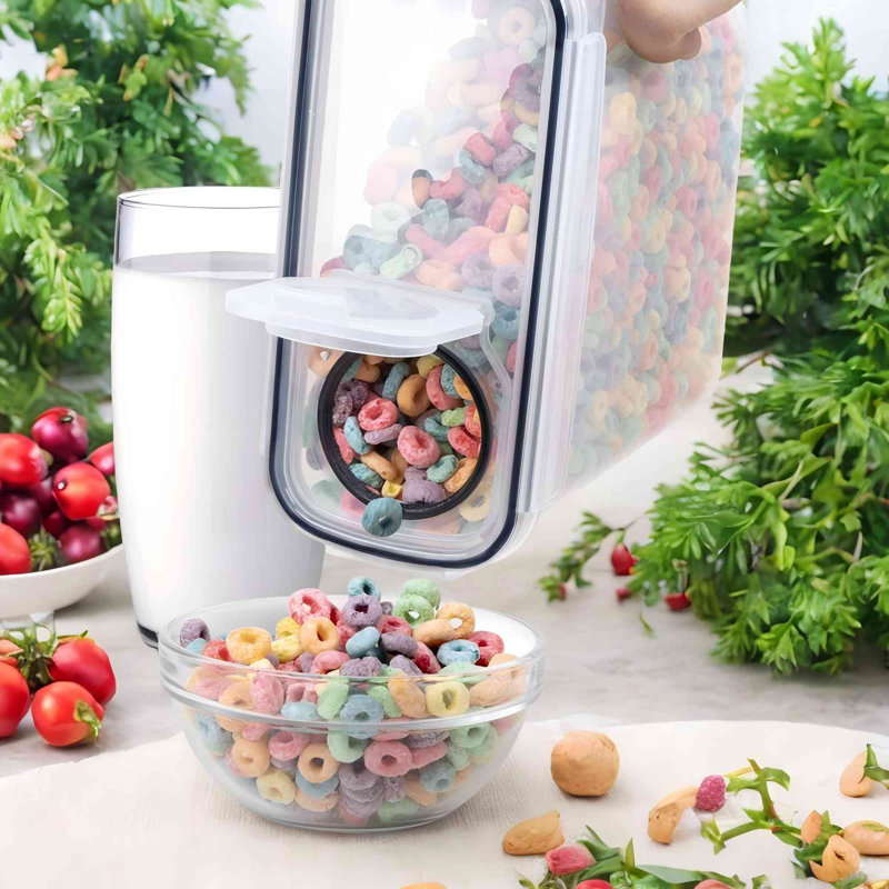 Paquet de 28 - contenants de rangement pour aliments, contenant de rangement pour céréales sans BPA