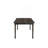 Claudia II Weathered Gray Finish Dining Table