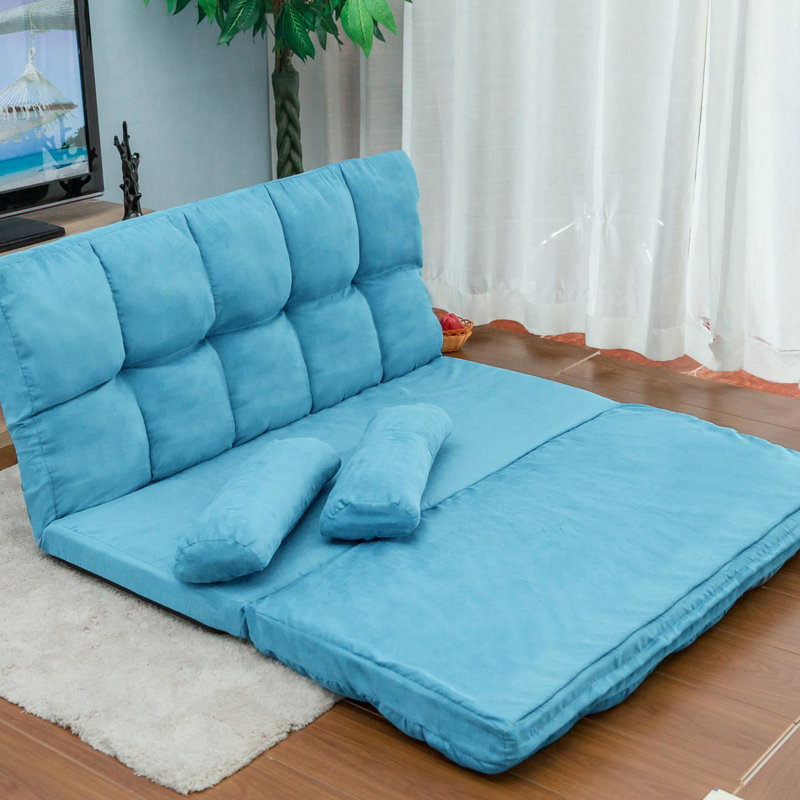 Double chaise longue bleue: dorlotez-vous avec des coussins (bleu marine): Chill Out