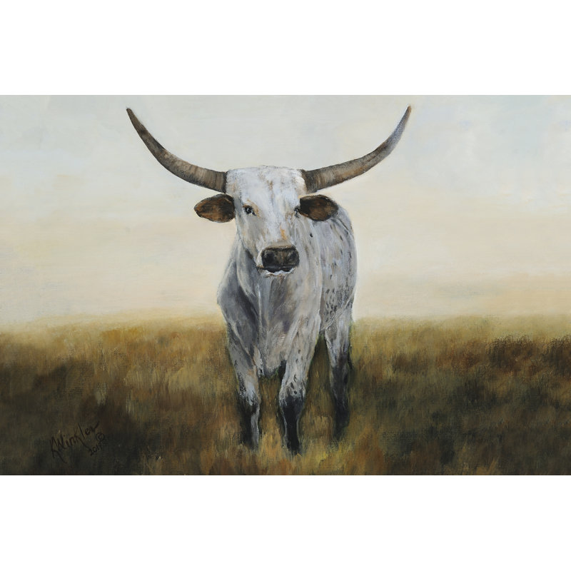 «Knight In White Satin I» par Kathy Winkler, reproduction sur toile tendue, H 32 po x l 48 po