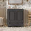 Meuble-lavabo 30 po avec lavabo en céramique-1451784415