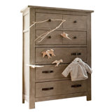Milk Street Hudson 5 Drawer Chest (Fossil)