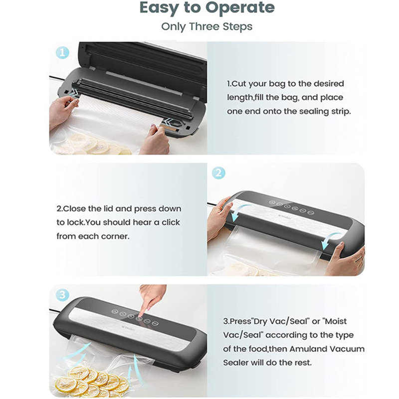 Norbi Automatic Food Vacuum Sealer Machine