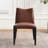 21" Wide Modern No Assembly Top-grain Genuine Leather Upholstered Dining Chair (Set of 2)-982343444-975791173
