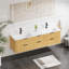 Meuble-lavabo mural avec lavabo et 6 tiroirs-2120798014-2120798001