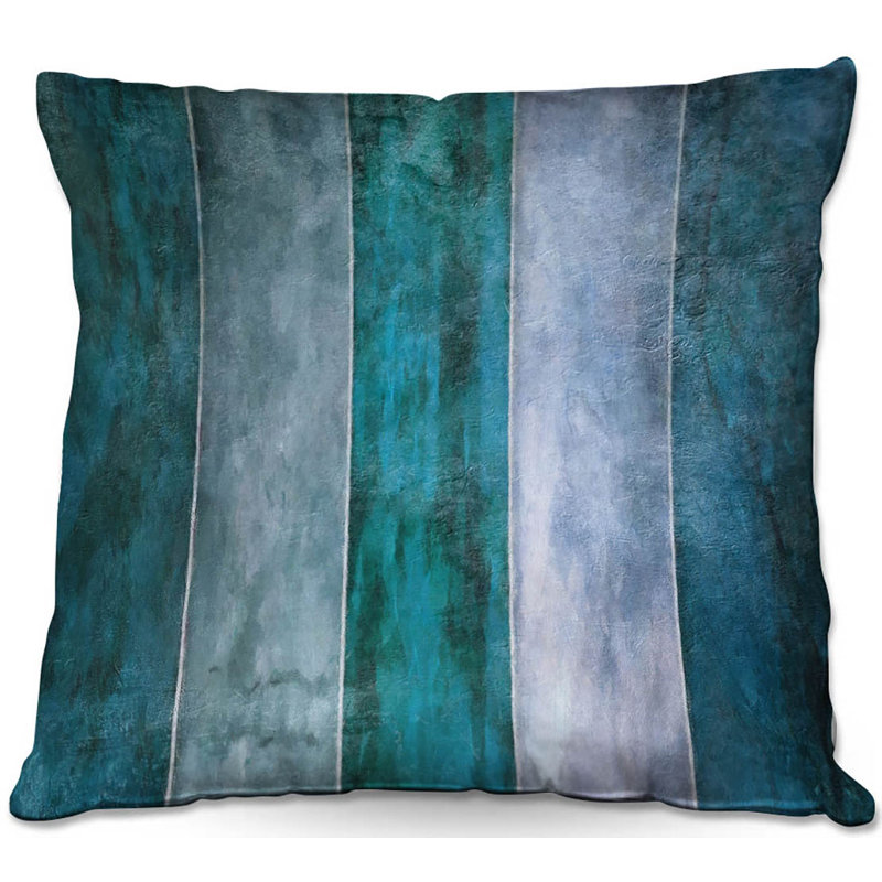 Striped Reversible Throw Pillow, 18" x 18"