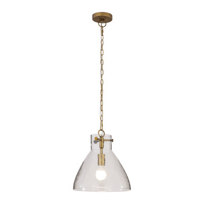 Luminaire suspendu 1 lumière 13,25 po Sevara