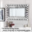 Ensemble de miroirs et de miroirs Glam