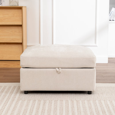 Wilroy Upholstered Storage Ottoman by Ebern Designs