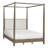 Canopy Bed Queen Brown See Below