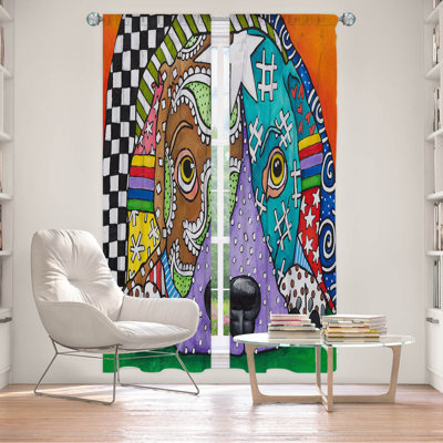 Pranzal Room Darkening Curtain Pair