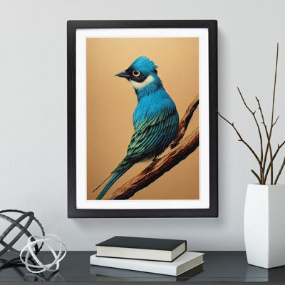 Alert Bird - Single Picture Frame Print