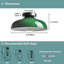Plafonnier semi-encastré vert industriel, luminaire de plafond moderne, luminaires de plafond Macarons