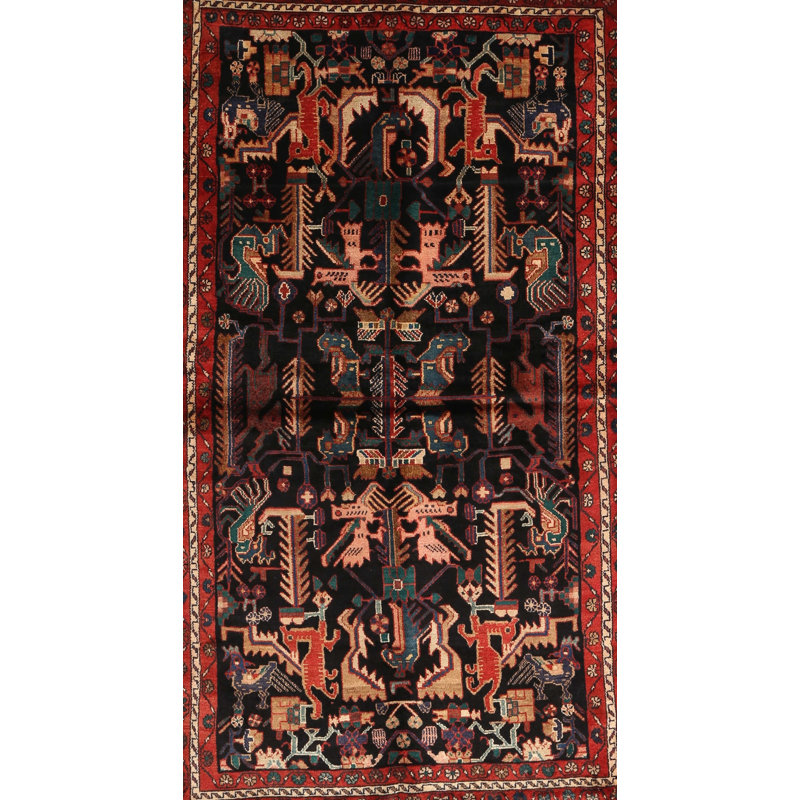 Bosi Oriental Indoor Rug, Rectangle 8' x 12'