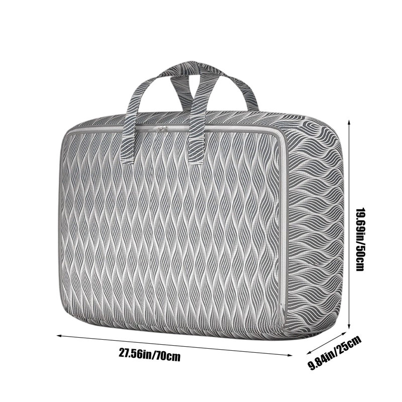  Grands sacs de rangement pour vêtements robustes, organisateurs de placard et rangement, contenants de rangement pliables pour couverture, édredon, oreiller, literie
