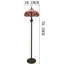 Ensemble de lampes sur pied traditionnelles 70 po Labounty