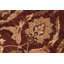Tapis oriental brun en laine noué à la main 8 pi 9 po x 11 pi 10 po Silke